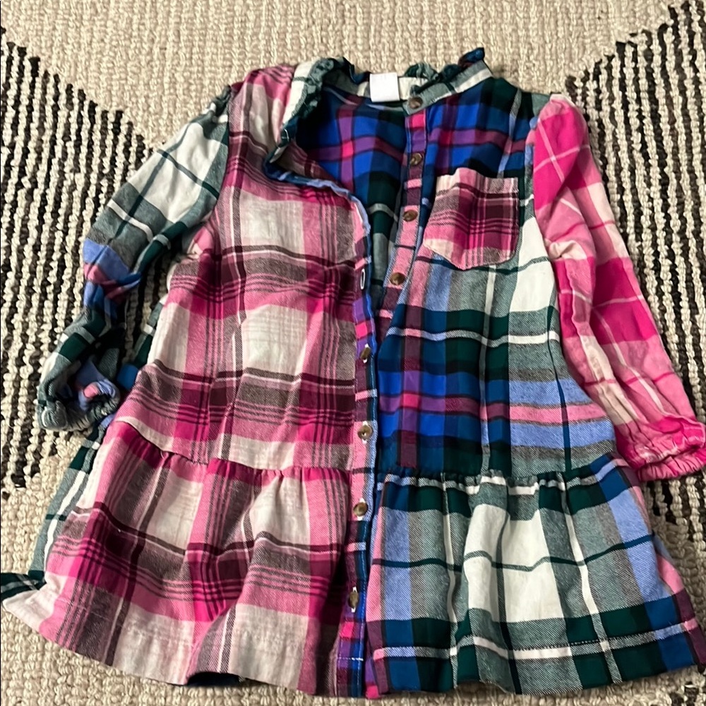 Baby Gap plaid dress